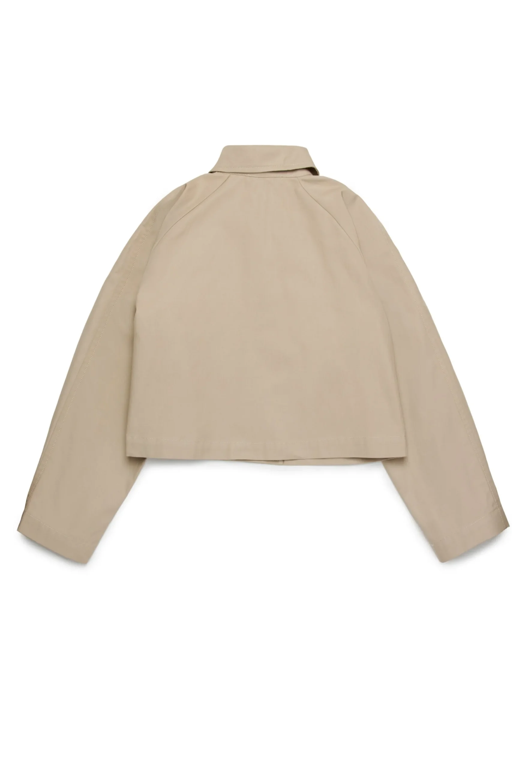 Jackets And Padded Jackets | Party Looks>MARNI Rhinestones branded car coat jacket sand