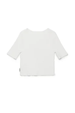 Knitwear | Knitwear>MM6 MAISON MARGIELA Ribbed knit tops off white