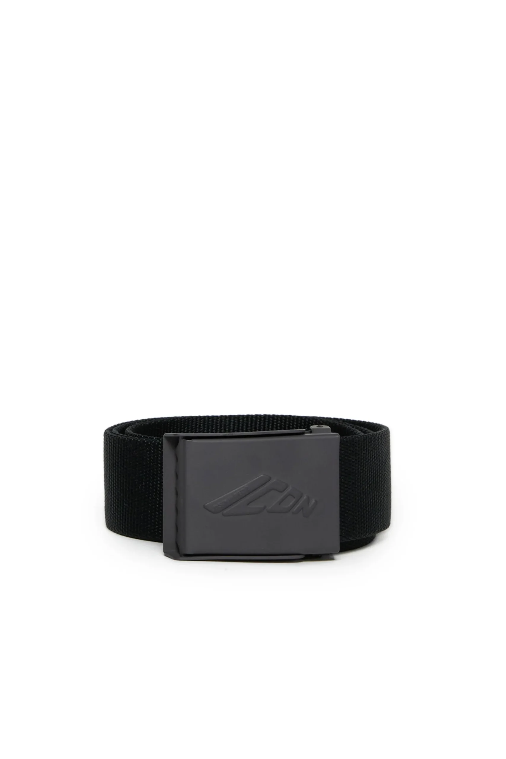 Belts | Belts>DSQUARED2 Ribbon belt with branded buckle black