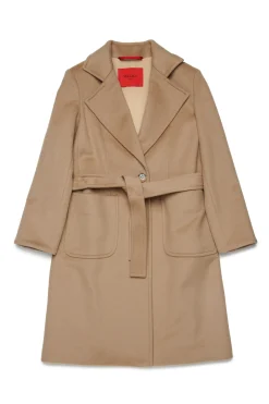 Jackets And Padded Jackets>MAX&Co. Runaway wool coat beige