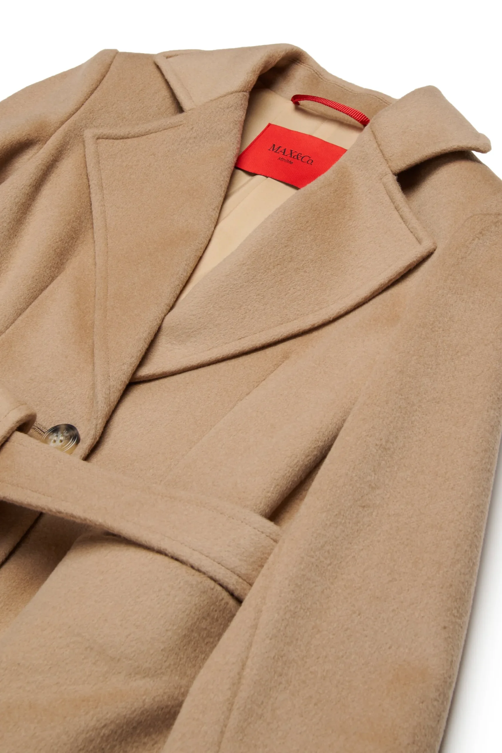 Jackets And Padded Jackets>MAX&Co. Runaway wool coat beige