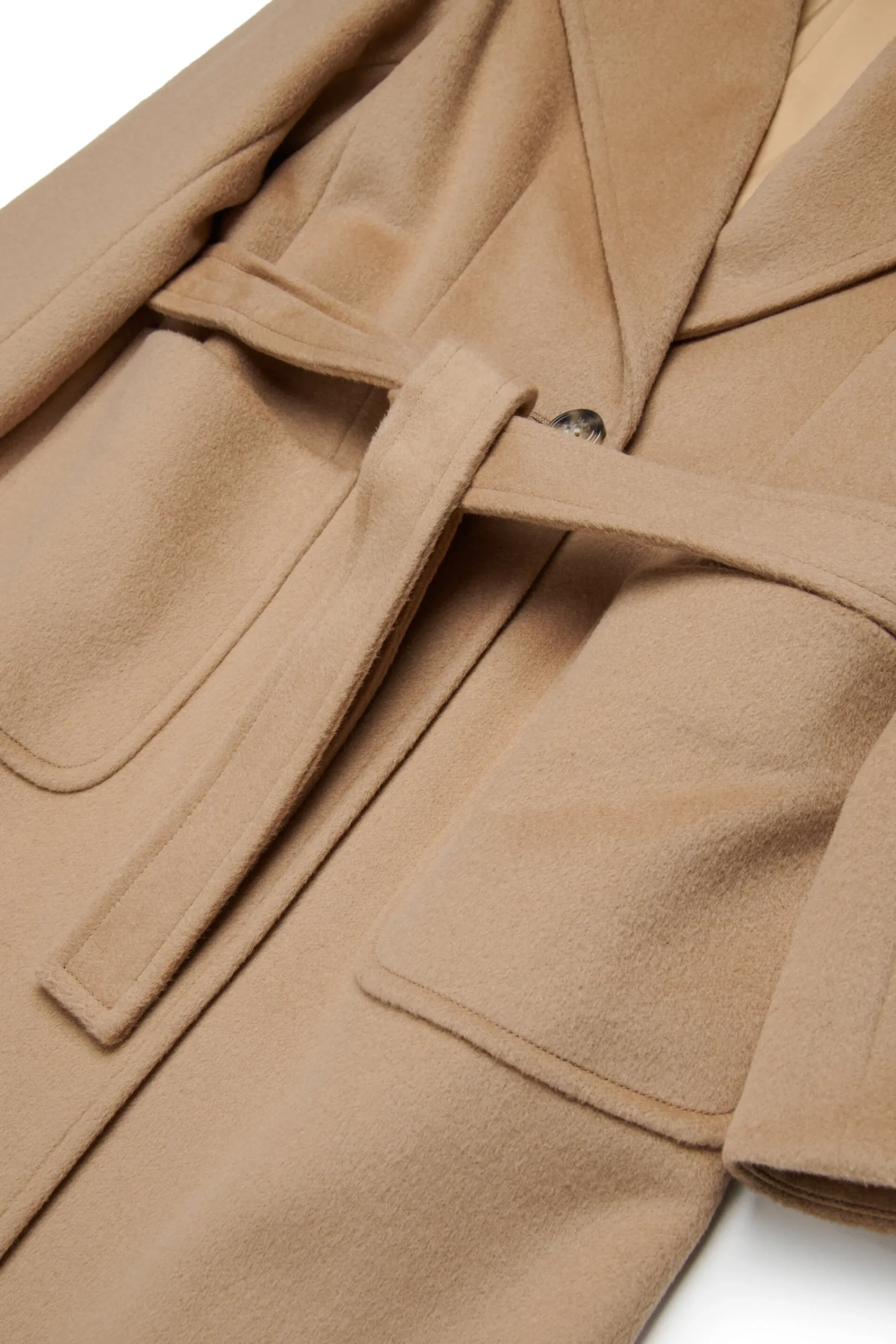 Jackets And Padded Jackets>MAX&Co. Runaway wool coat beige