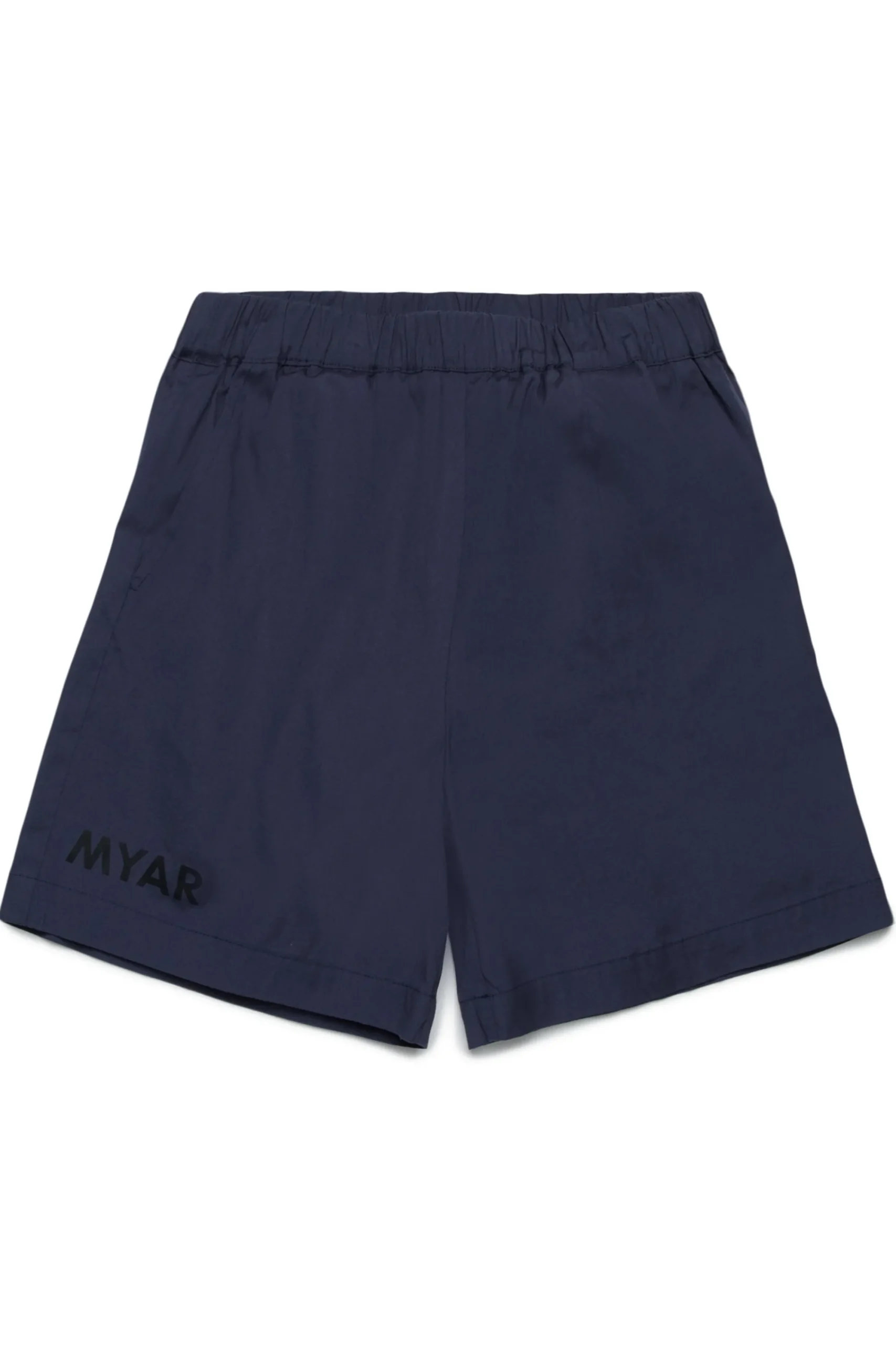 Jumpsuits | Tracksuits>MYAR Short one-shoulder dungarees with logo dark blue