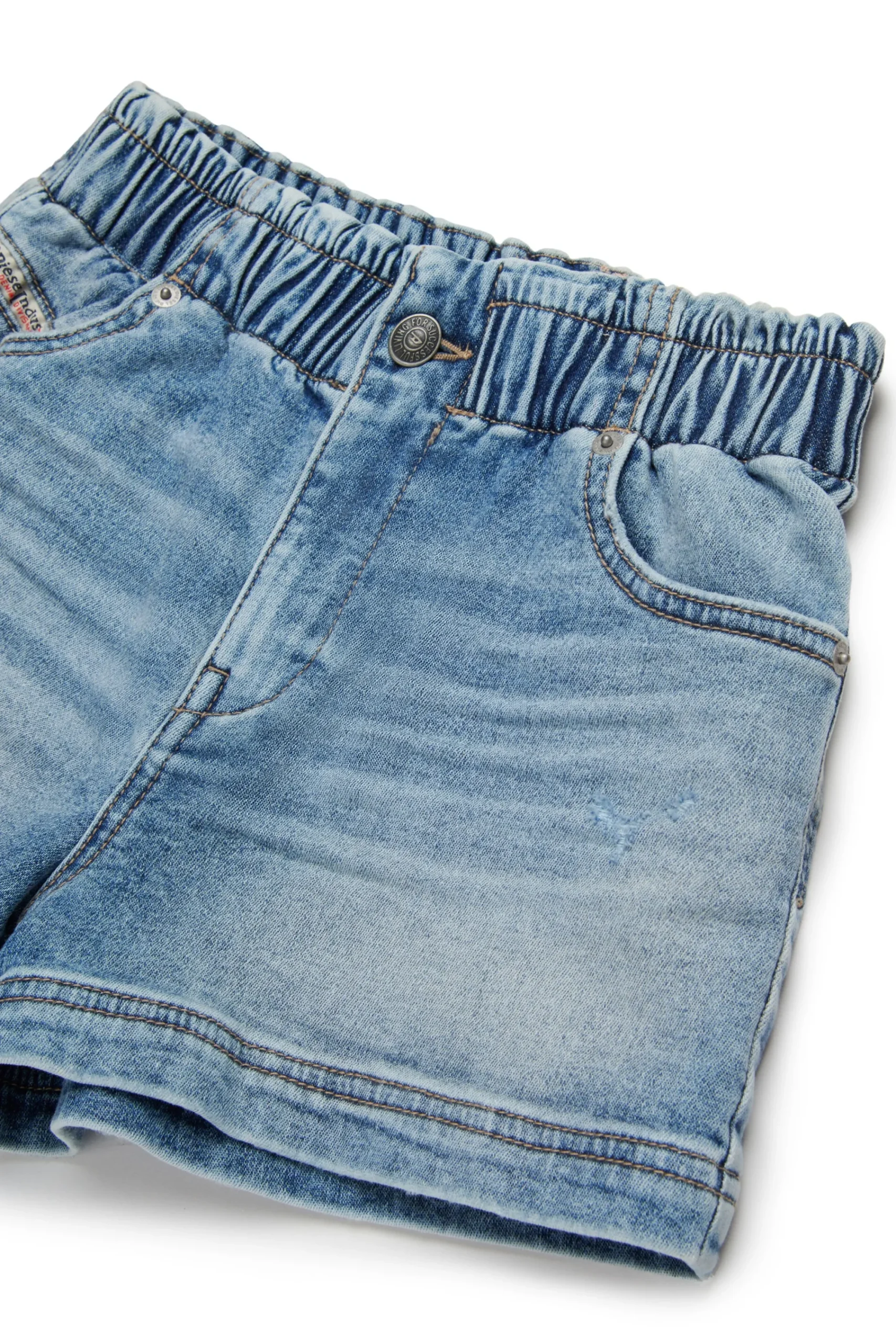 Shorts | Denim-Mania>DIESEL Shorts in Light Shaded JoggJeans® blue denim