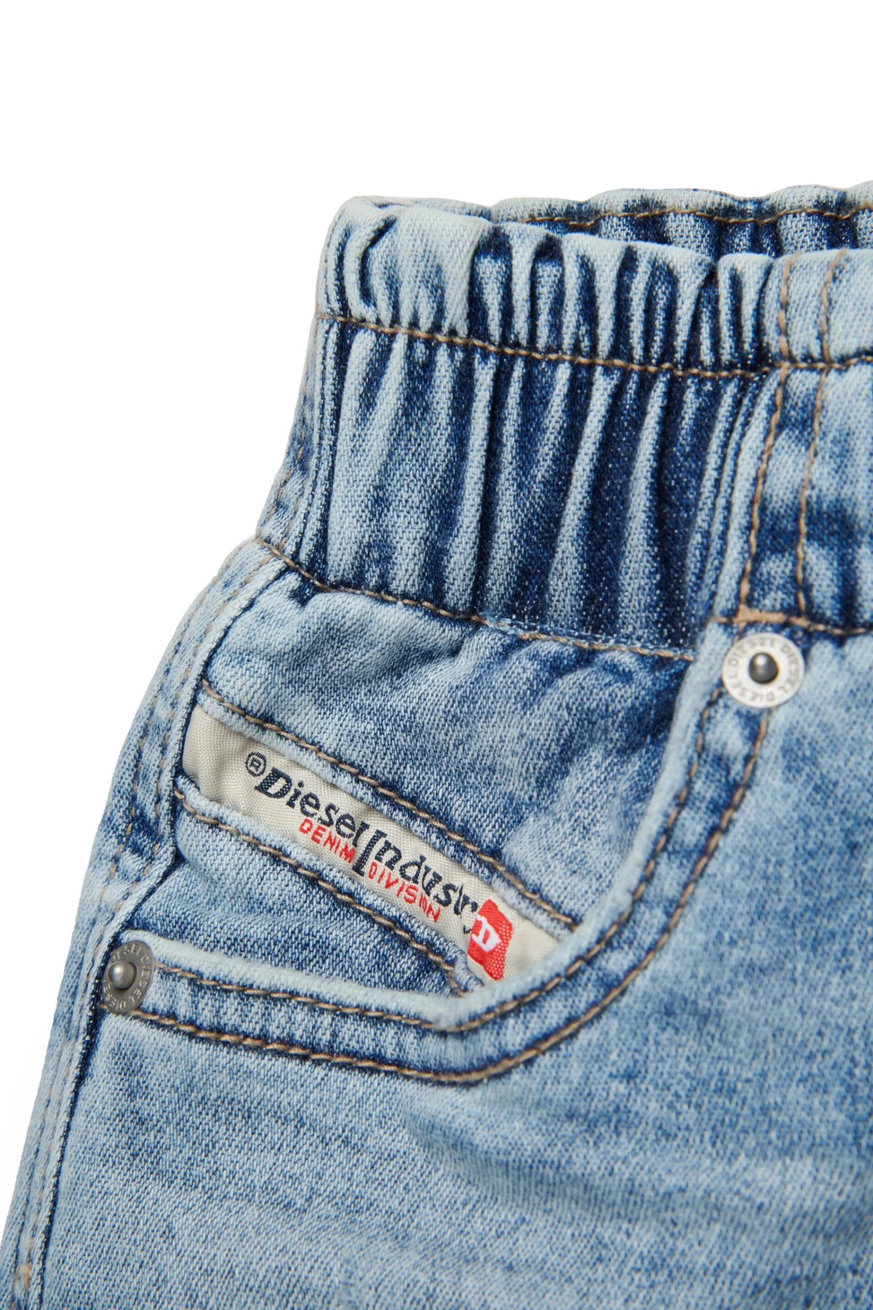 Shorts | Denim-Mania>DIESEL Shorts in Light Shaded JoggJeans® blue denim