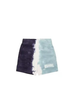 Activewear | Activewear>DIESEL Shorts with degradé effect logo dark blue
