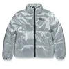 Jackets And Padded Jackets | Jackets And Padded Jackets>DIESEL bomber jacket with logo silver