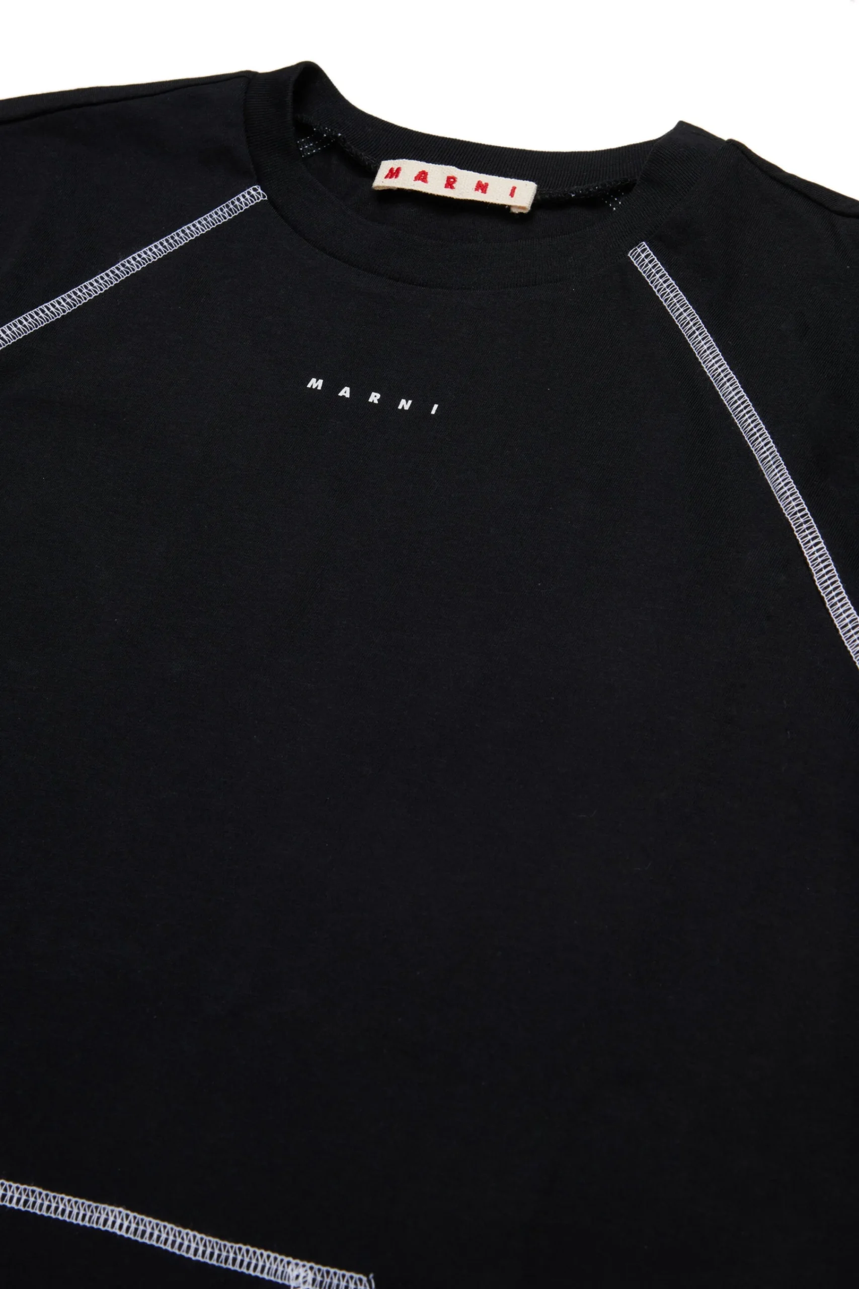 Swimwear | Activewear>MARNI Sleeveless cover-up dress with pocket black