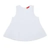Shirts | Party Looks>MAX&Co. Sleeveless poplin shirt white
