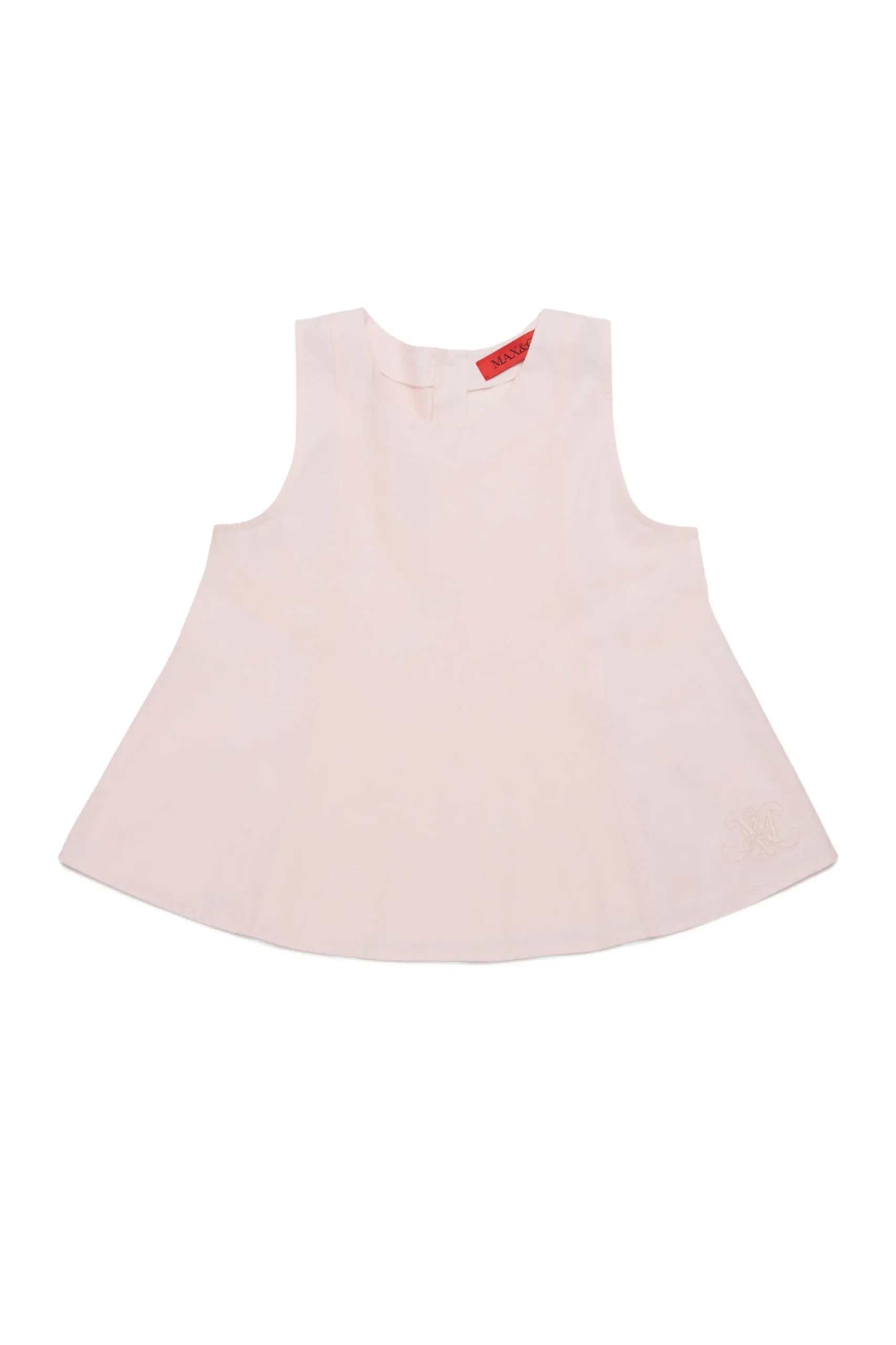 Shirts>MAX&Co. Sleeveless poplin shirt antique lilac pink