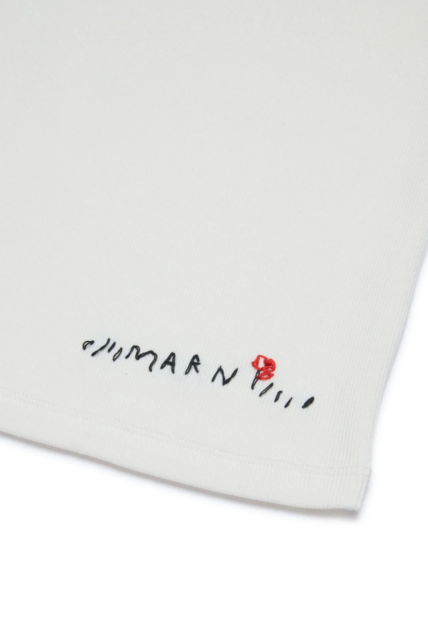 T-Shirts>MARNI Sleeveless T-shirt with Flower logo hangtag yellow