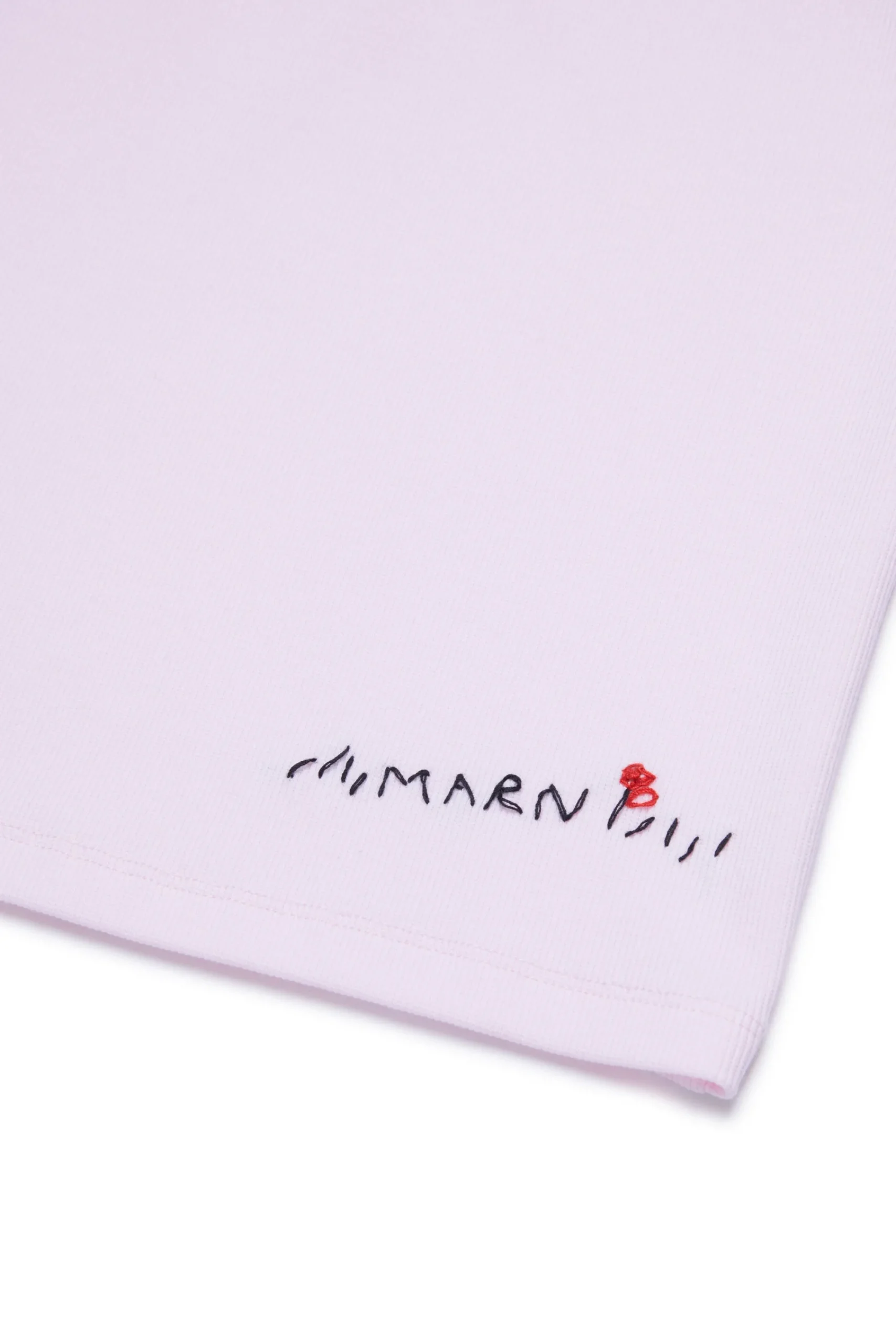 T-Shirts>MARNI Sleeveless T-shirt with Flower logo light pink