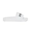 Swimwear | Swimwear>DSQUARED2 Slide slippers with logo white