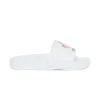Swimwear | Swimwear>DSQUARED2 Slide slippers with Maple Leaf outline white