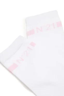Socks | Socks>N°21 Socks branded with institutional logo white