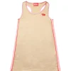 Dresses | Activewear>DIESEL Sporty chic dress in satin beige