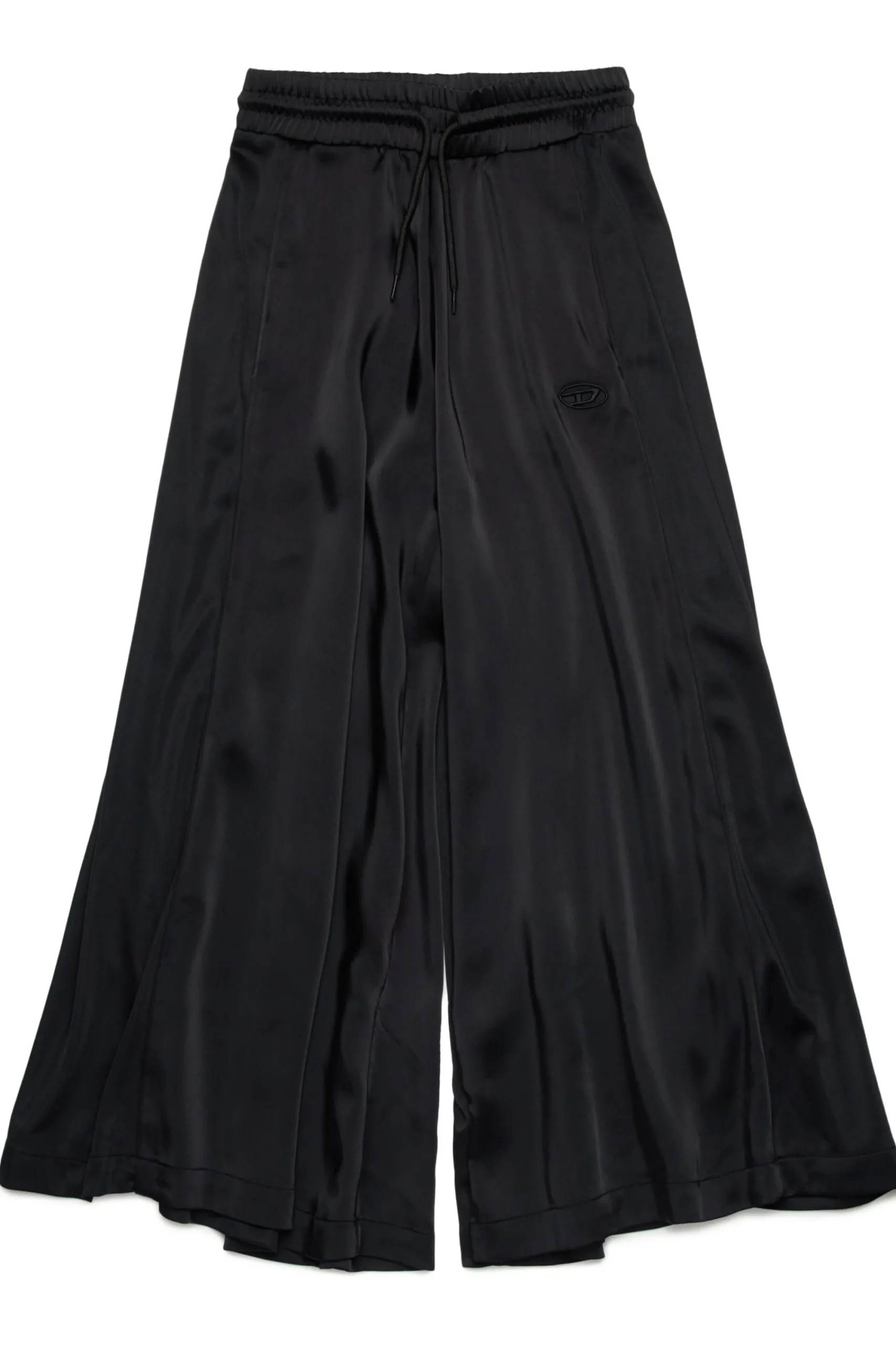 Pants | Activewear>DIESEL Sporty chic satin pants black