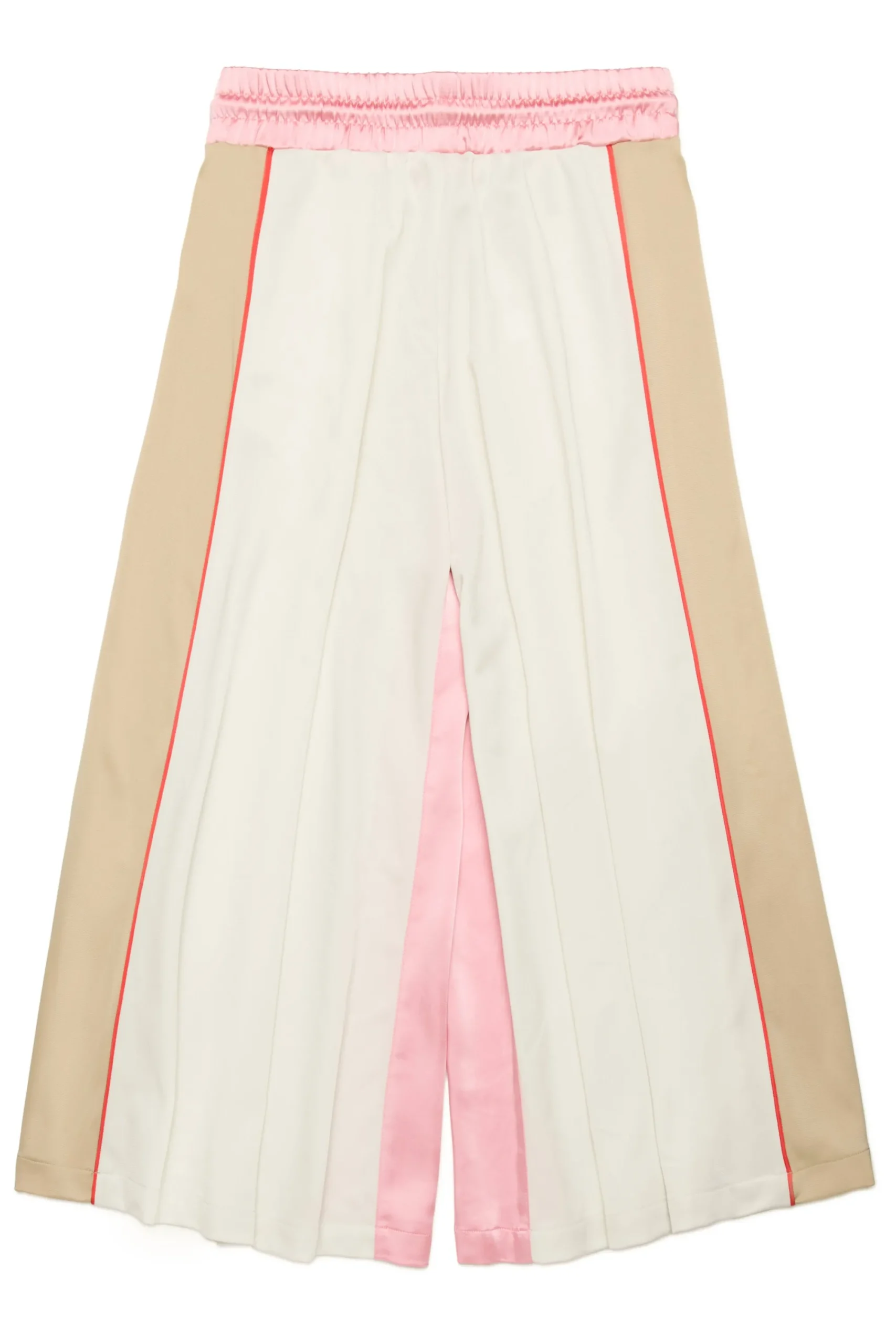 Pants | Activewear>DIESEL Sporty chic satin pants off white