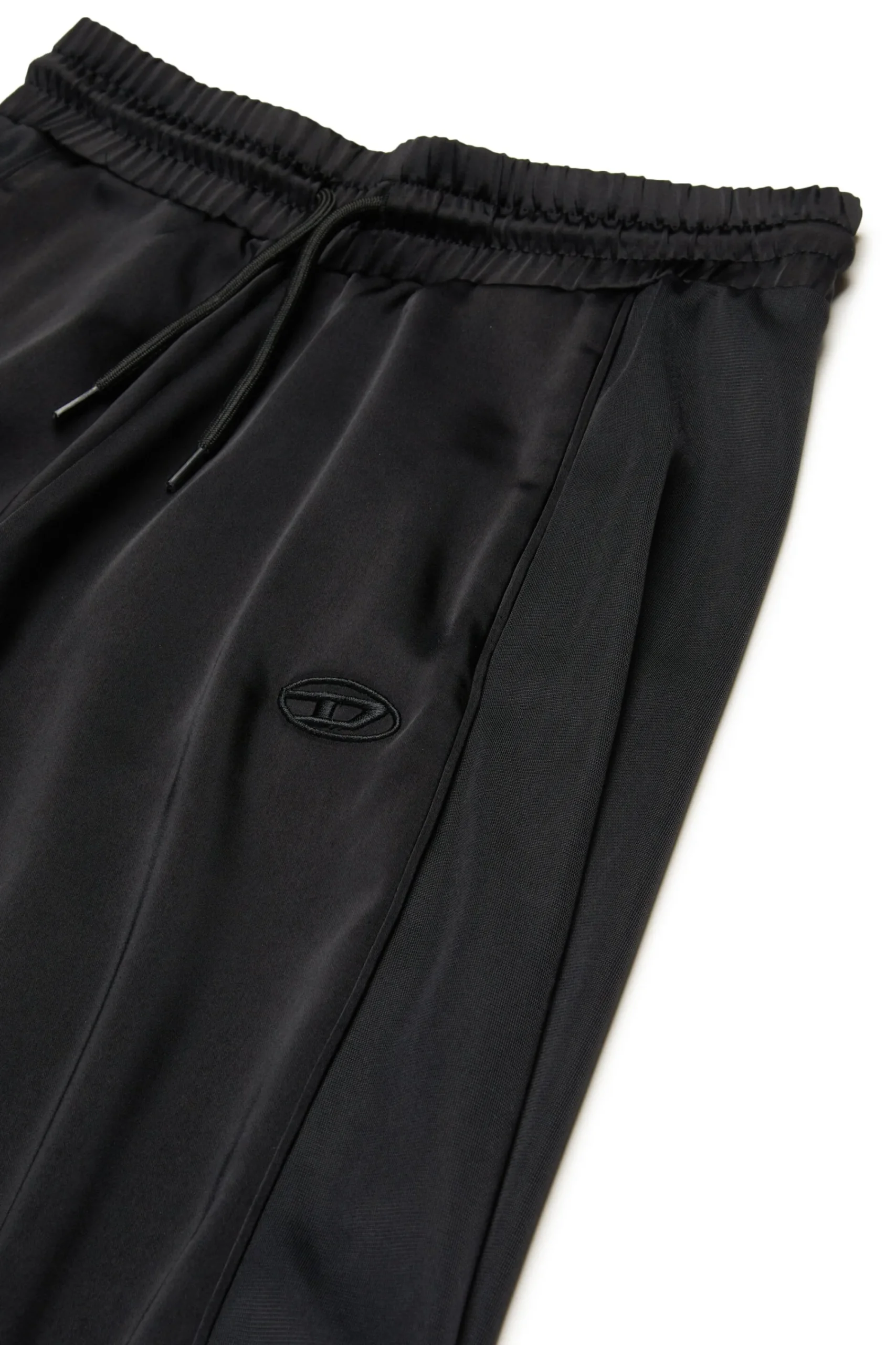 Pants | Activewear>DIESEL Sporty chic satin pants black