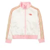 Sweatshirts | Activewear>DIESEL Sporty chic sweatshirt in satin off white
