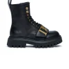 Boots And Combat Boots | Boots And Combat Boots>DSQUARED2 Statement lace-up boots with logo black