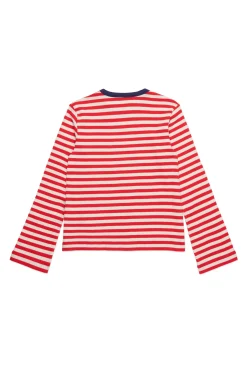 T-Shirts>MAX&Co. Striped long-sleeved T-shirt
