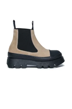 Boots And Combat Boots | Boots And Combat Boots>MM6 MAISON MARGIELA Suede Chelsea boots brown