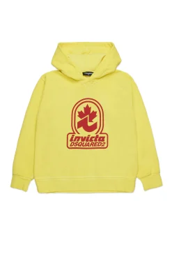 Sweatshirts | Sweatshirts>DSQUARED2 Sweatshirt Invicta x lemon yellow