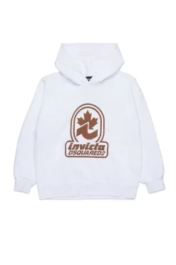 Sweatshirts | Sweatshirts>DSQUARED2 Sweatshirt Invicta x white