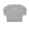 Sweatshirts | Activewear>N°21 Sweatshirt with boat neckline grey melange