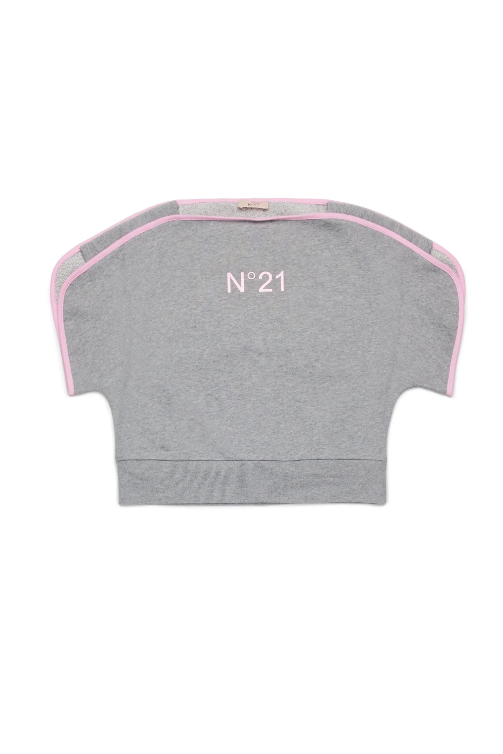 Sweatshirts | Activewear>N°21 Sweatshirt with boat neckline grey melange