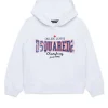 Sweatshirts | Activewear>DSQUARED2 Sweatshirt with college print white