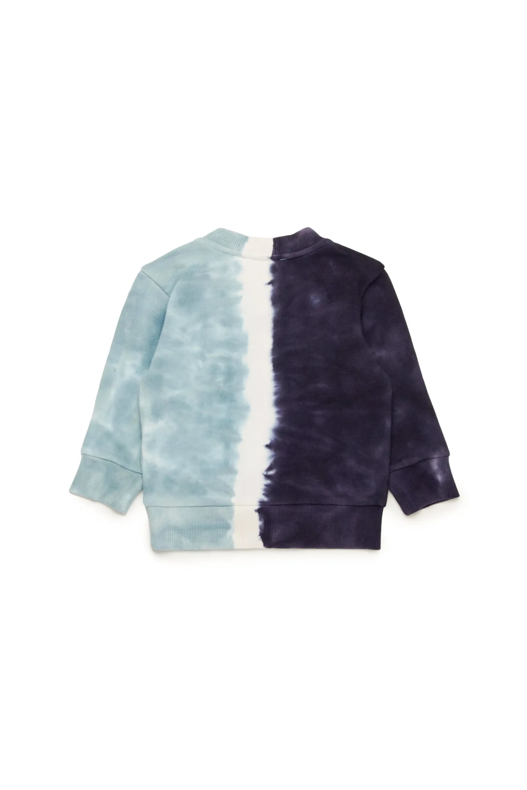 Sweatshirts | Activewear>DIESEL Sweatshirt with degradé effect logo dark blue