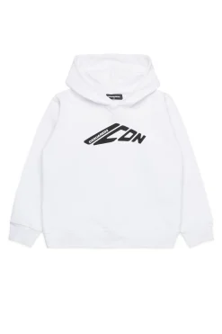 Sweatshirts | Sweatshirts>DSQUARED2 Sweatshirt with ICON new generation logo white