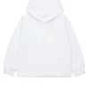 Sweatshirts | Logomania>MM6 MAISON MARGIELA Sweatshirt with institutional logo white