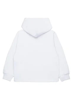 Sweatshirts | Logomania>MM6 MAISON MARGIELA Sweatshirt with institutional logo white