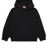 Oval D By Diesel | Oval D By Diesel>DIESEL Sweatshirt with maxi Oval D logo black