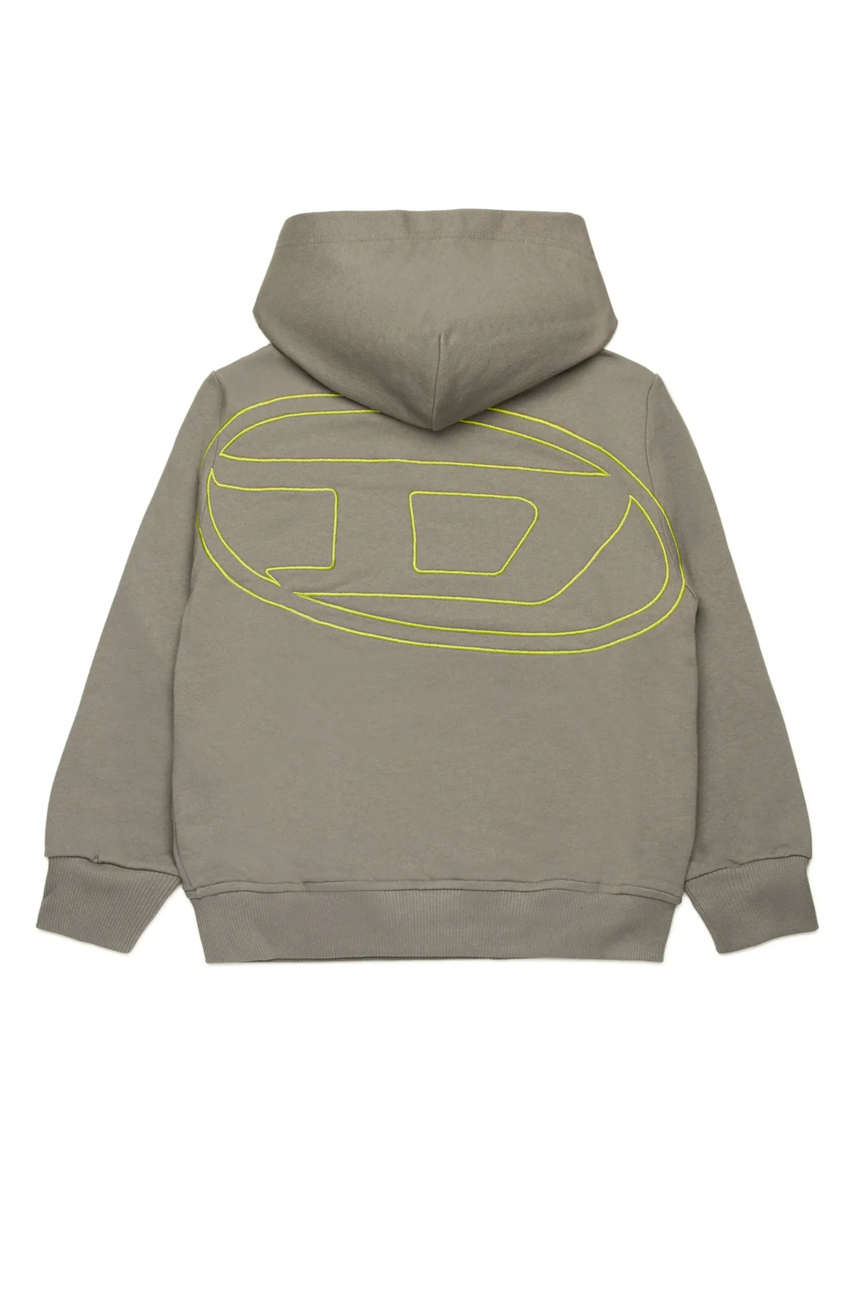 Oval D By Diesel | Oval D By Diesel>DIESEL Sweatshirt with maxi Oval D logo dark grey