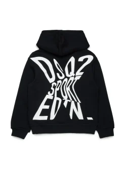 Sweatshirts | Sweatshirts>DSQUARED2 Sweatshirt with Mister X print black