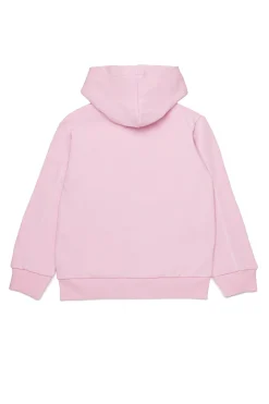 Sweatshirts | Activewear>MARNI Sweatshirt with zip and contrasting seams light pink