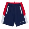 Shorts | Activewear>DSQUARED2 Technical cotton tennis shorts dark blue