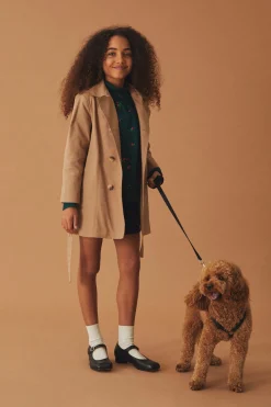 Jackets And Padded Jackets>MAX&Co. Technical cotton trench coat warm camel