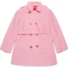 Jackets And Padded Jackets>MAX&Co. Technical cotton trench coat candy pink