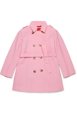 Jackets And Padded Jackets>MAX&Co. Technical cotton trench coat candy pink