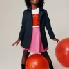 Jackets And Padded Jackets>MAX&Co. Technical cotton trench coat eclipse blue