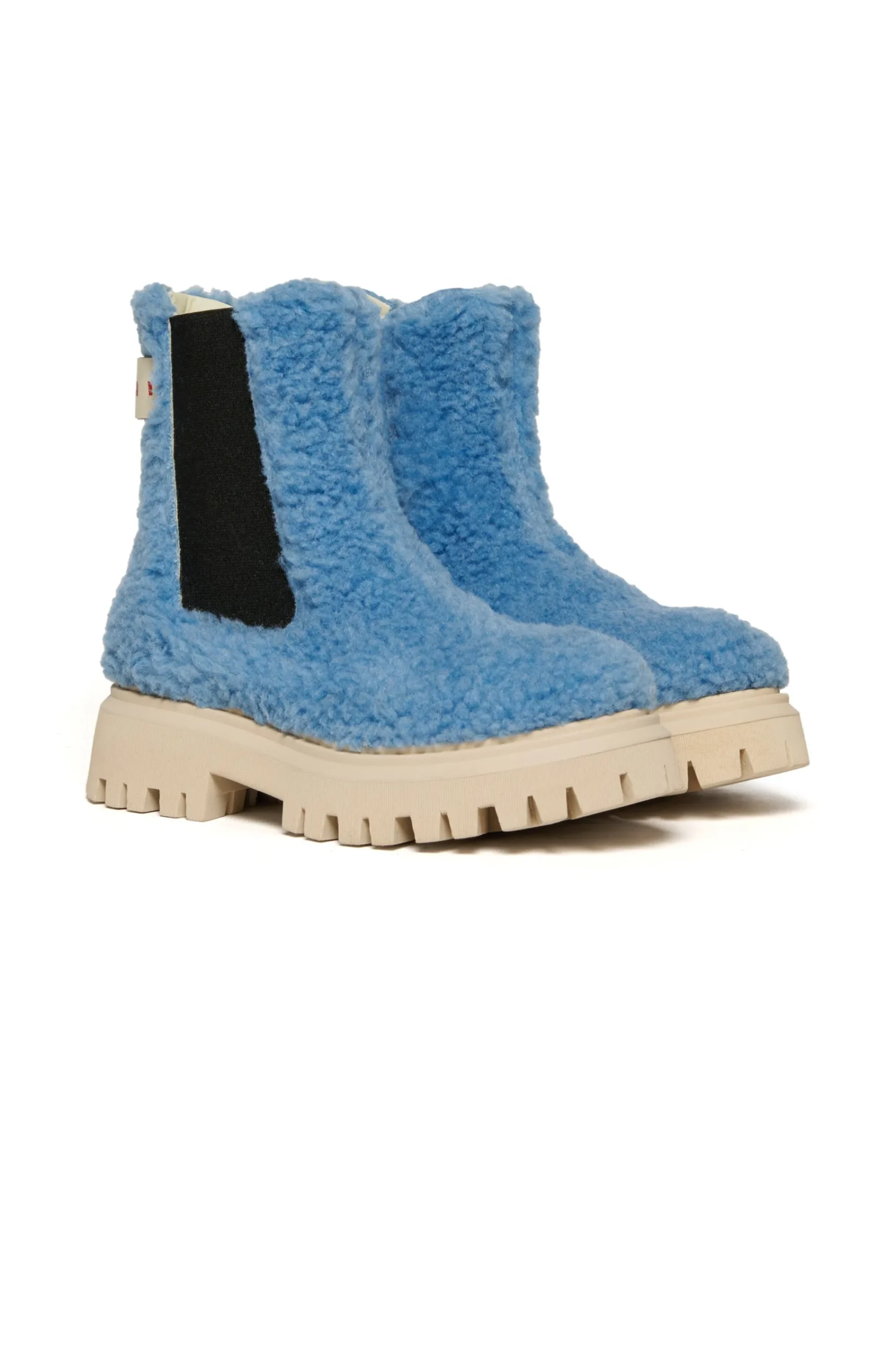 Boots And Combat Boots | Boots And Combat Boots>MARNI Teddy Chelsea boots sky