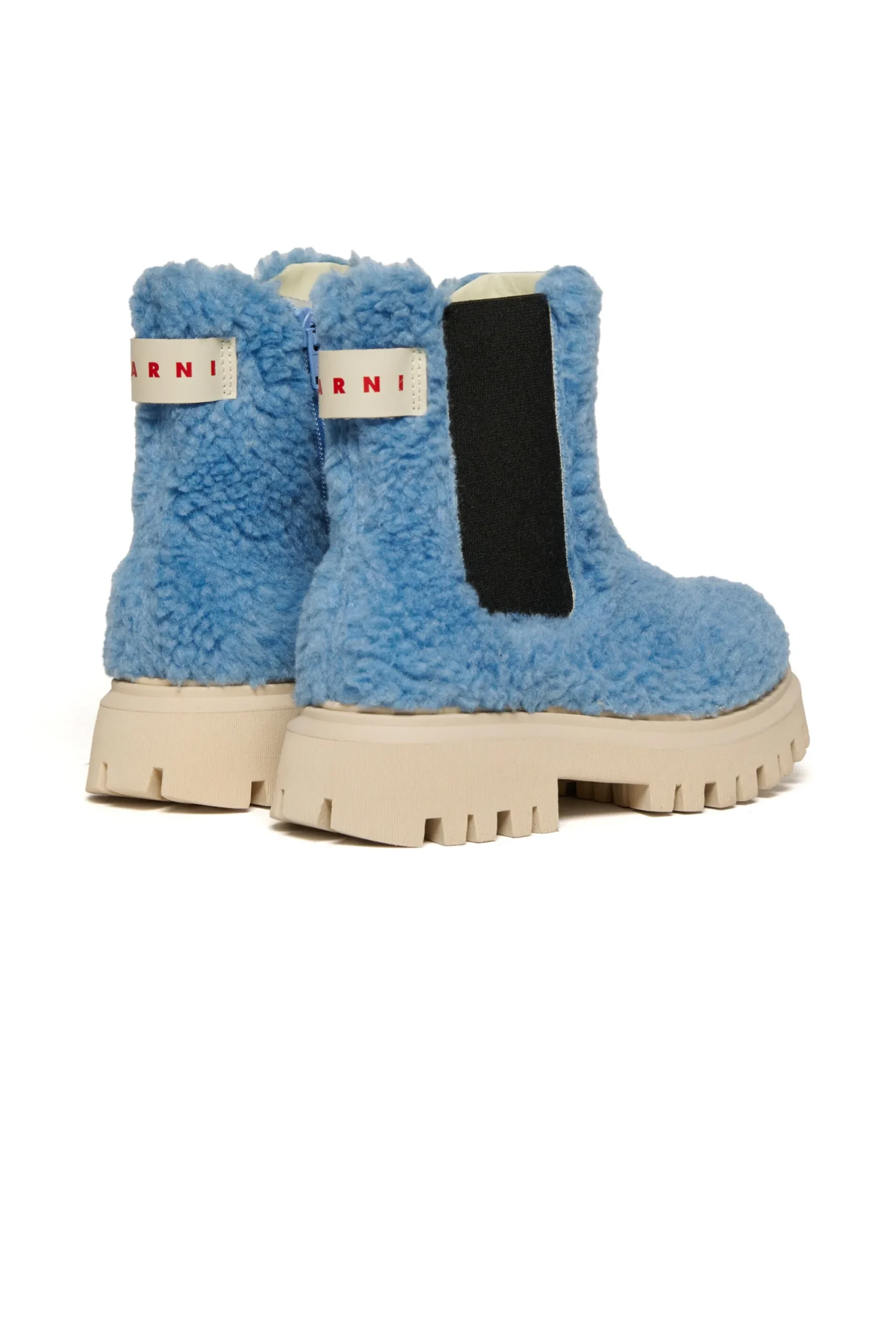 Boots And Combat Boots | Boots And Combat Boots>MARNI Teddy Chelsea boots sky