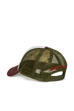 Hats And Caps | Logomania>DSQUARED2 Trucker hat with Canada graphics dachshund brown