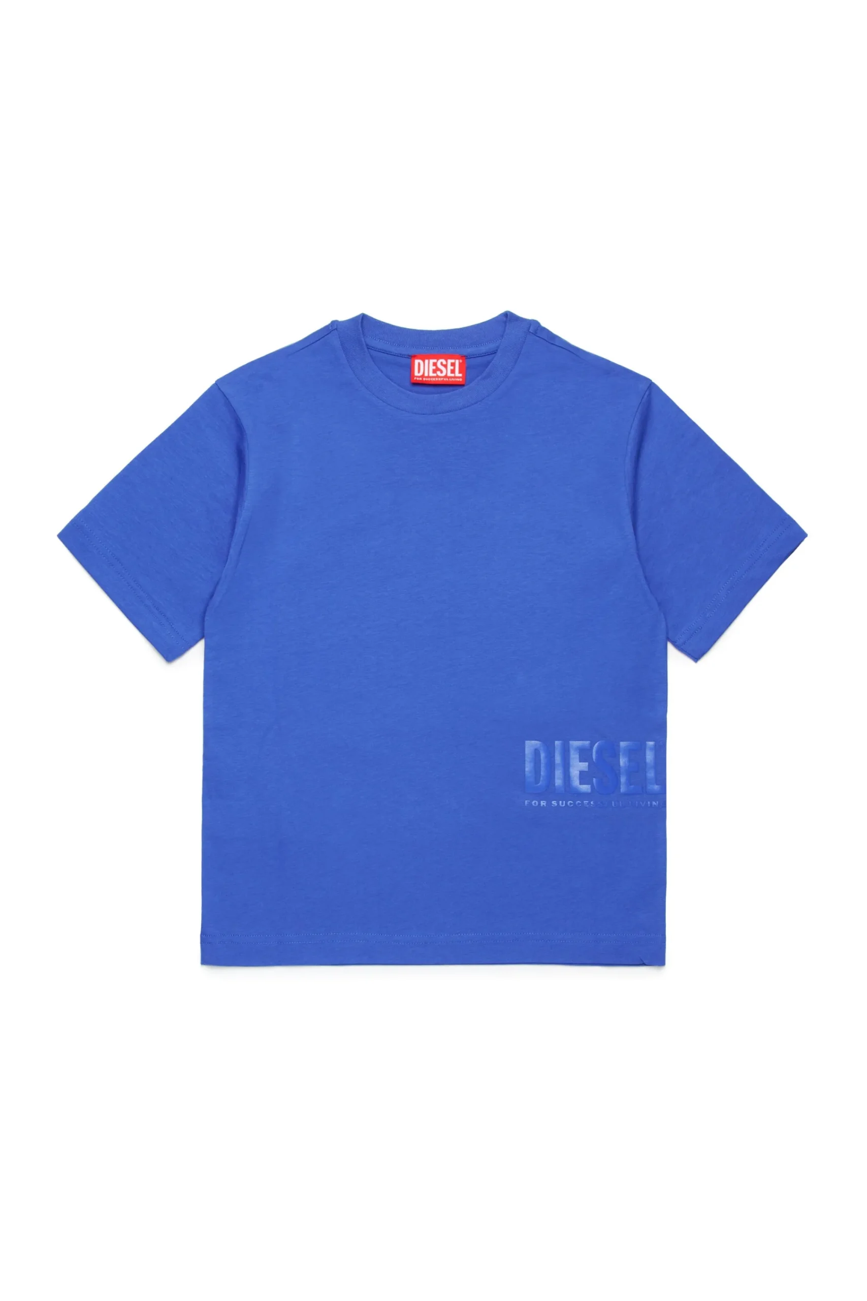 Swimwear | Swimwear>DIESEL T-shirt branded with side logo bright bluette