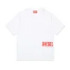 Swimwear | Swimwear>DIESEL T-shirt branded with side logo white